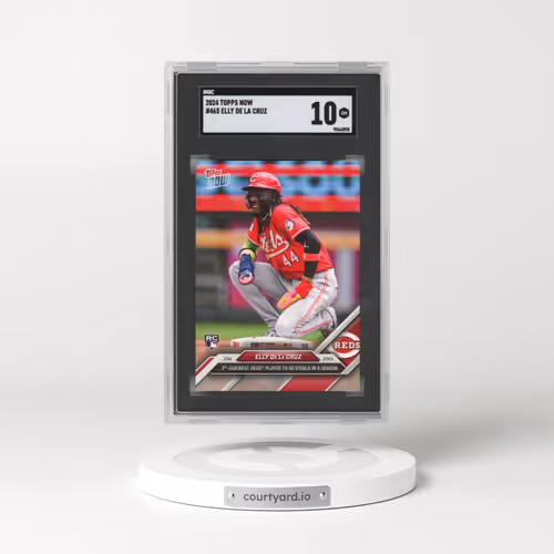 2024 Topps Now #465 Elly De La Cruz (SGC 10 GEM MINT)