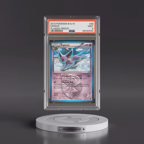 2013 Pokémon Black & White Plasma Freeze #48 Espeon (PSA 9 MINT)
