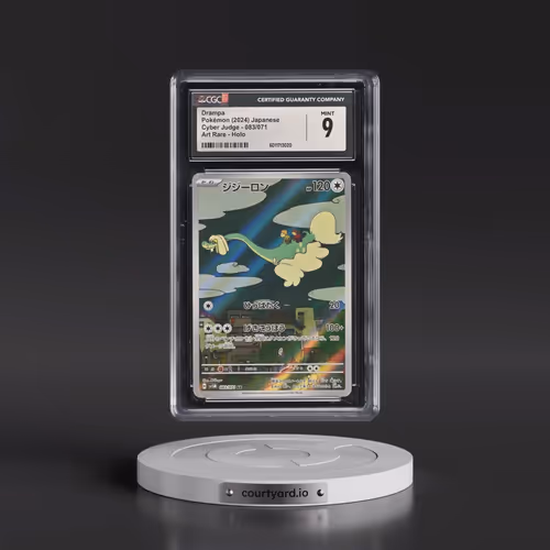2024 Pokémon Sv5m-Cyber Judge #083 Drampa - Art Rare (CGC 9 MINT)
