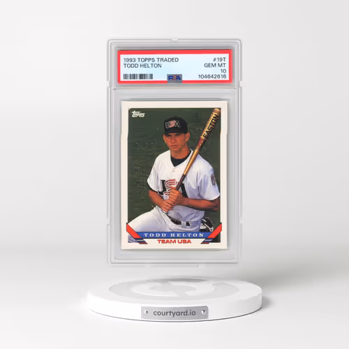 1993 Topps Traded #19T Todd Helton (PSA 10 GEM MINT)