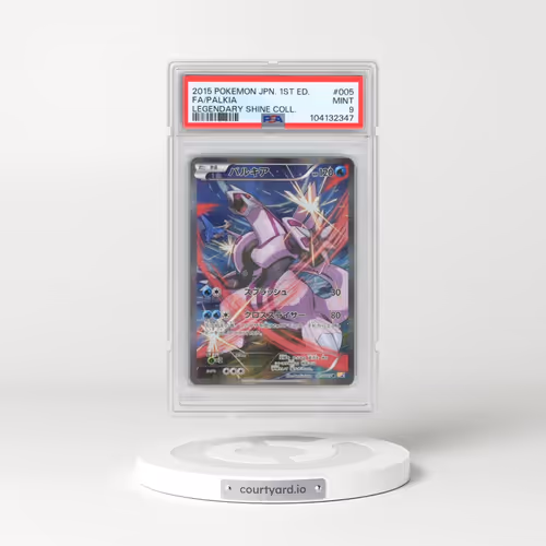 2015 Pokémon Legendary Shine Collection #005 Palkia - 1st Edition Full Art (PSA 9 MINT)