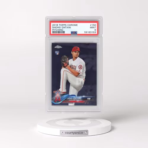 2018 Topps Chrome #150 Shohei Ohtani - Pitching (PSA 9 MINT)