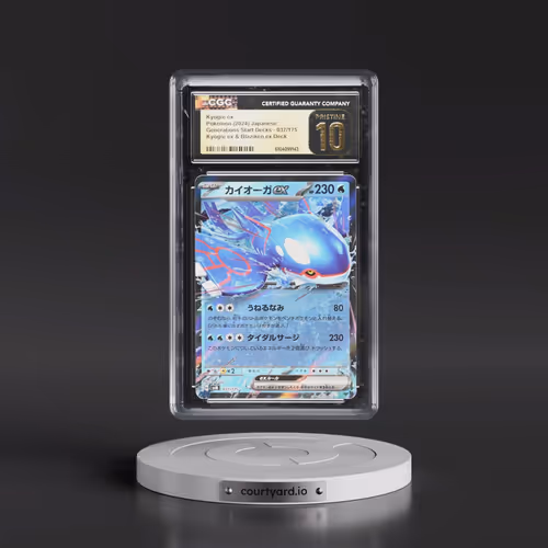 2024 Generations Start Decks- svM #037/175 Kyogre ex - Kyogre ex & Blaziken ex Deck Holo (CGC 10