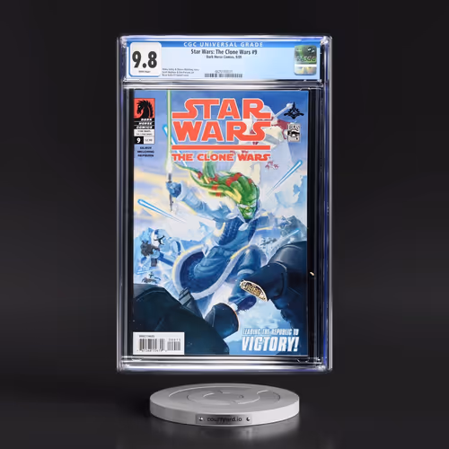 Star Wars: The Clone Wars #9 CGC 9.8 White Pages (Dark Horse Comics, 9/09) - Universal