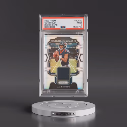 2023 Panini Prizm Rookie Gear #RGCJS CJ Stroud (PSA 9 MINT)