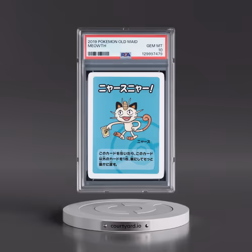 2019 Pokémon Old Maid Meowth (PSA 10 GEM MINT)