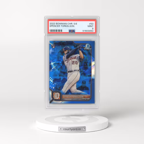 2022 Bowman Chrome Sapphire Edition #53 Spencer Torkelson (PSA 9 MINT)