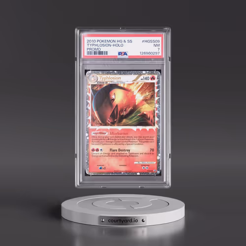 2010 Pokémon Heartgold & Soulsilver Promo #HGSS09 Typhlosion - Holo (PSA 7 NM)