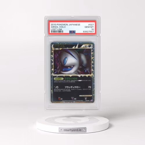 2010 Pokémon Lost Link #027 Absol - Holo (PSA 10 GEM MINT)