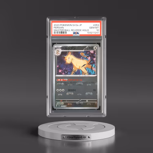 2023 Pokémon Sv2a-Pokemon 151 #053 Persian - Reverse Holo Master Ball (PSA 10 GEM MINT)