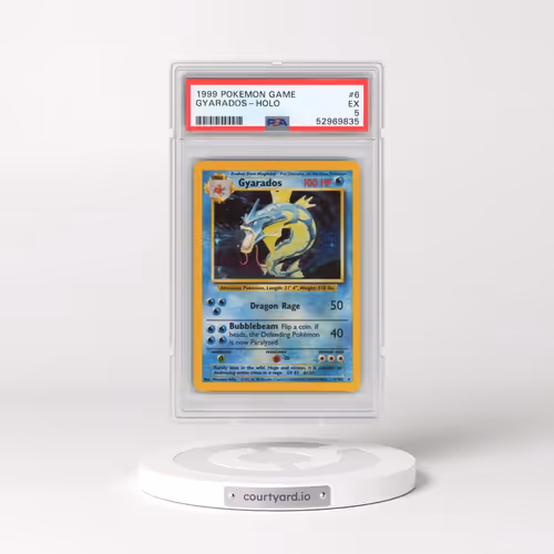 1999 Pokémon Game #6 Gyarados - Holo (PSA 5 EX)