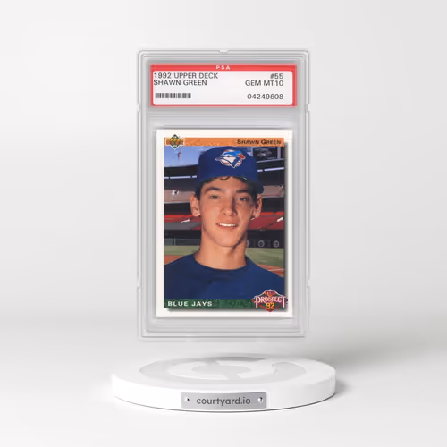 1992 Upper Deck #55 Shawn Green (PSA 10 GEM MINT)