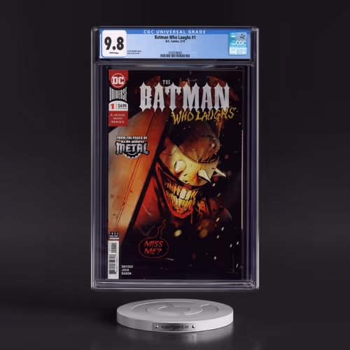 Batman Who Laughs #1 CGC 9.8 White Pages (DC Comics, 2/19) - Universal