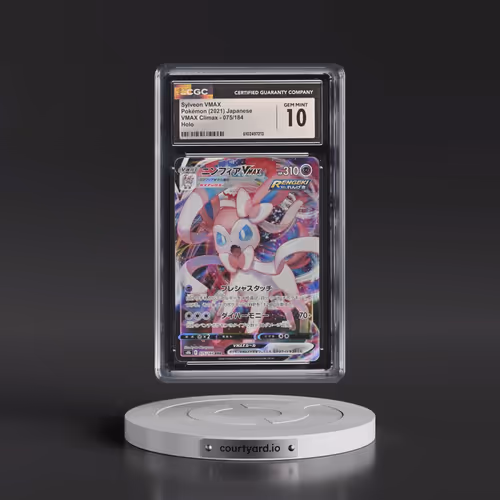 2021 VMAX Climax #075/184 Sylveon VMAX - Holo (CGC 10 GEM MINT)