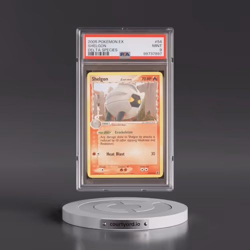 2005 Pokémon EX Delta Species #54 Shelgon (PSA 9 MINT)