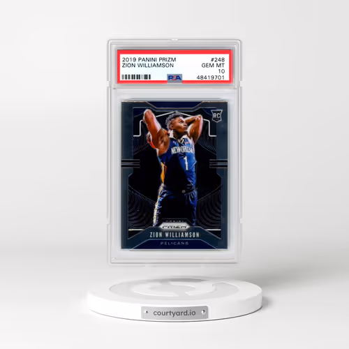 2019 Panini Prizm #248 Zion Williamson (PSA 10 GEM MINT)