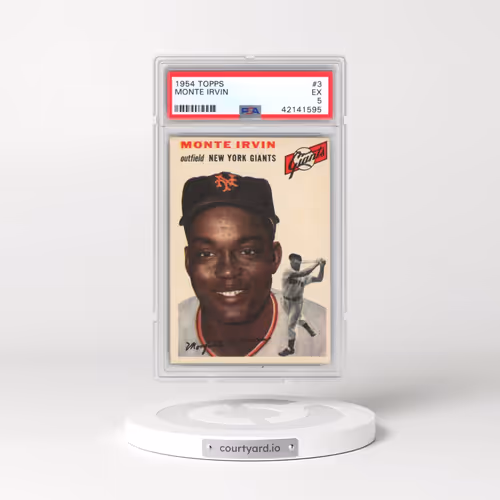 1954 Topps #3 Monte Irvin (PSA 5 EX)