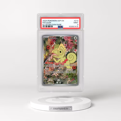 2024 Pokémon Ssp EN-Surging Sparks #213 Kecleon - Illustration Rare (PSA 9 MINT)