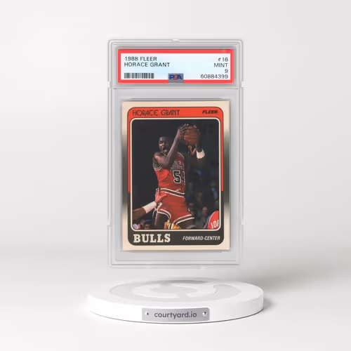 1988 Fleer #16 Horace Grant (PSA 9 MINT)