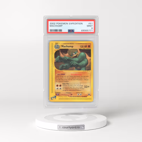 2002 Expedition #51 Machamp (PSA 9 MINT)