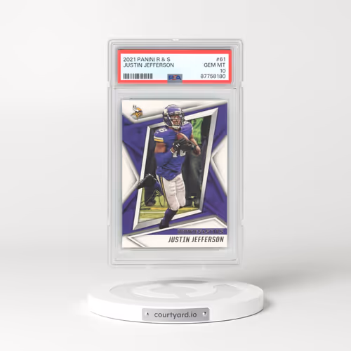 2021 Panini Rookies & Stars #61 Justin Jefferson (PSA 10 GEM MINT)