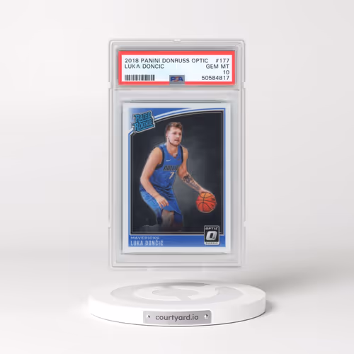 2018 Panini Donruss Optic #177 Luka Doncic (PSA 10 GEM MINT)