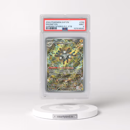 2024 Pokémon Svp EN-SV Black Star Promo #159 Magneton - Surging Sparks Pokemon Center Elite Trainer
