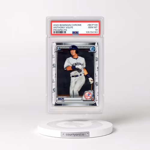 2020 Bowman Chrome Prospects #BCP139 Anthony Volpe (PSA 10 GEM MINT)