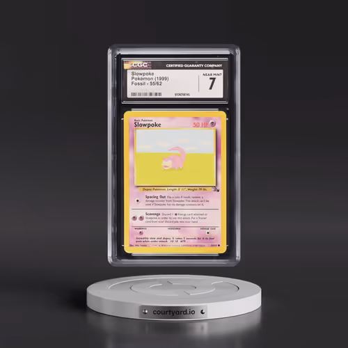 1999 Fossil #55/62 Slowpoke (CGC 7 NM)