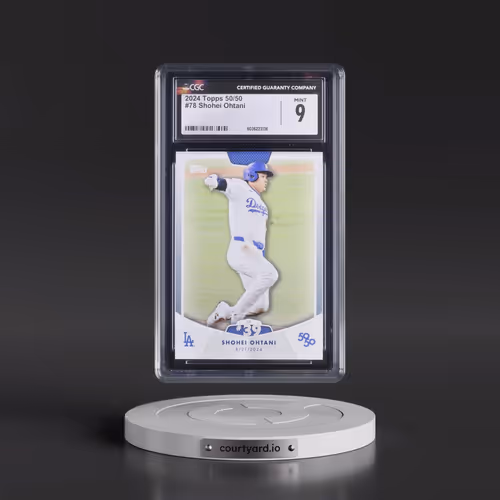2024 Topps 50/50 Shohei Ohtani #78 Shohei Ohtani (CGC 9 MINT)