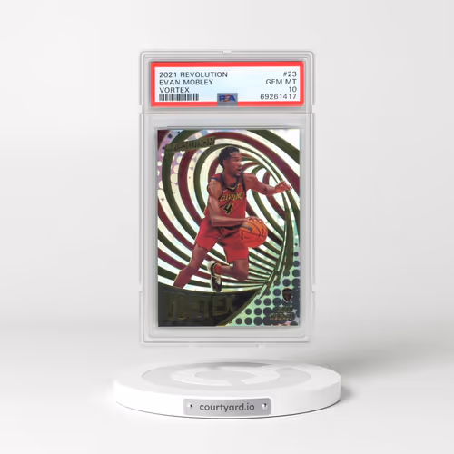 2021 Panini Revolution Vortex #23 Evan Mobley (PSA 10 GEM MINT)