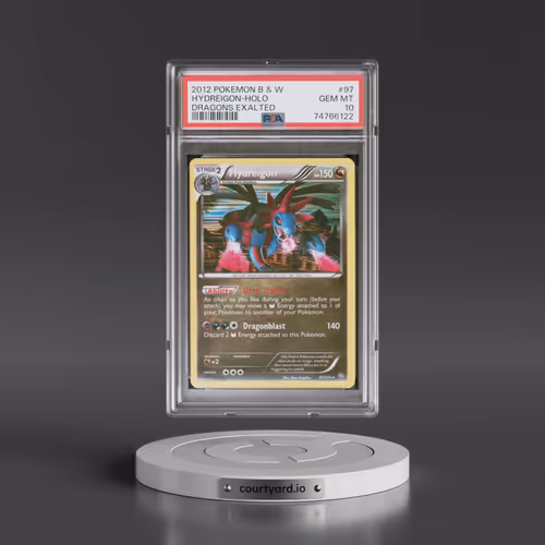 2012 Pokémon Black & White Dragons Exalted #97 Hydreigon - Holo (PSA 10 GEM MINT)