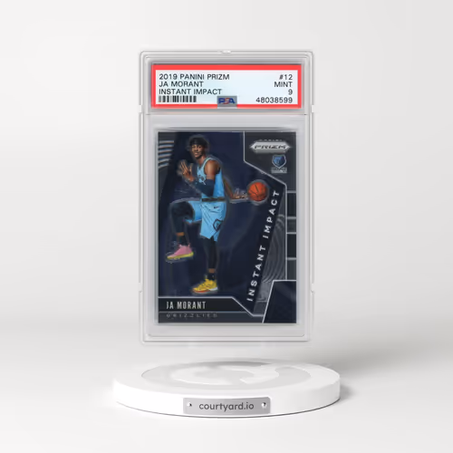 2019 Panini Prizm Instant Impact #12 Ja Morant (PSA 9 MINT)