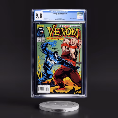 Venom: The Madness #3 CGC 9.8 White Pages (Marvel Comics, 1/94) - Universal