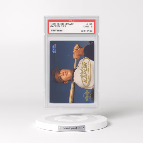 1998 Fleer Tradition Update #U59 Gabe Kapler (PSA 9 MINT)
