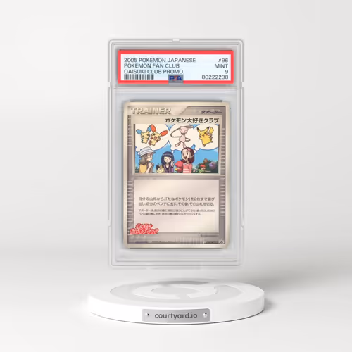 2005 Pokémon Promo #96 Pokemon Fan Club - Daisuki Club (PSA 9 MINT)