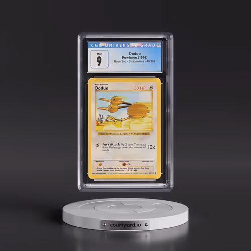 1999 Base Set #48/102 Doduo - Shadowless Shadowless (CGC 9 MINT)