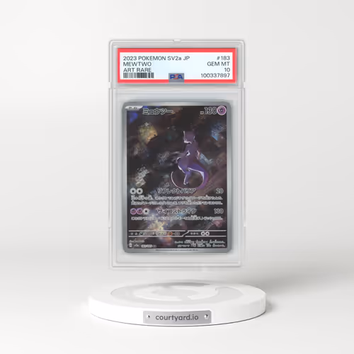 2023 Pokémon Sv2a-Pokemon 151 #183 Mewtwo - Art Rare (PSA 10 GEM MINT)
