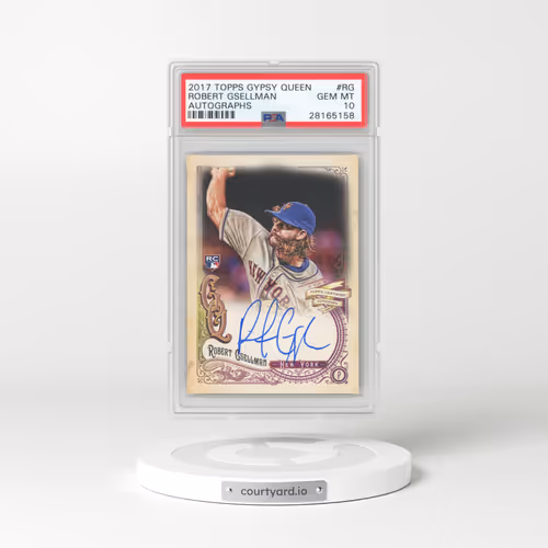 2017 Topps Gypsy Queen Autographs #RG Robert Gsellman (PSA 10 GEM MINT)