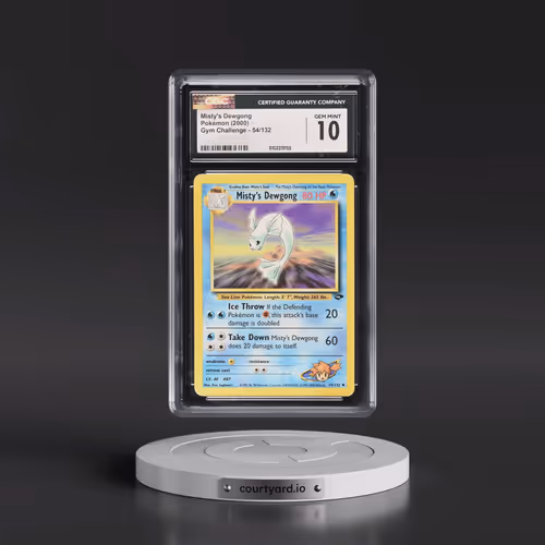2000 Gym Challenge #54/132 Misty's Dewgong (CGC 10 GEM MINT)