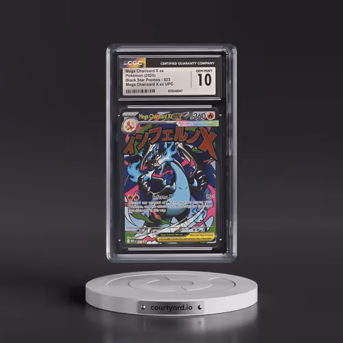 2025 Black Star Promos - Mega Evolution MEP EN #023 Mega Charizard X ex - Mega Charizard X ex Ultra
