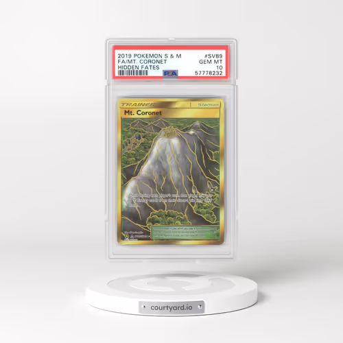 2019 Hidden Fates #SV89 Mt. Coronet (PSA 10 GEM MINT)