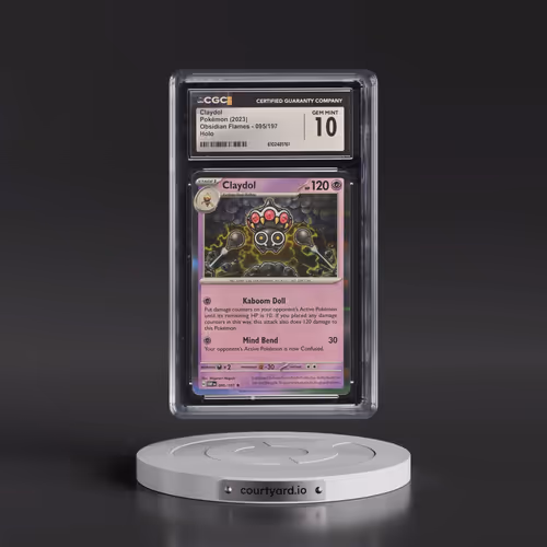 2023 Obsidian Flames - OBF EN #095/197 Claydol - Holo (CGC 10 GEM MINT)