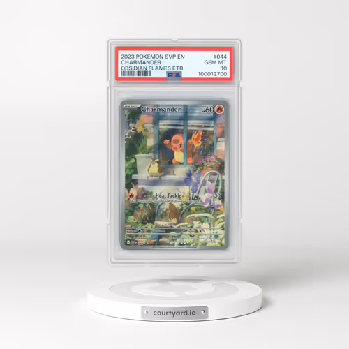 2023 Pokémon Svp EN-SV Black Star Promo #044 Charmander - Obsidian Flames Elite Trainer Box (PSA 10 GEM MINT)