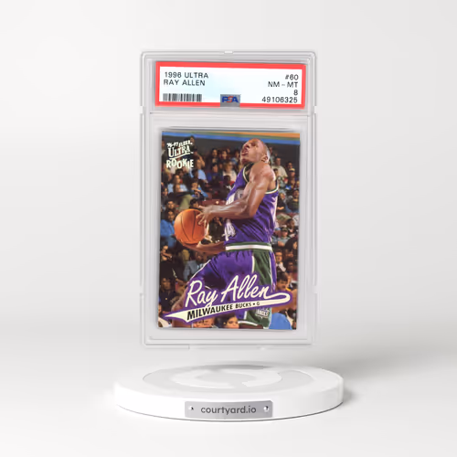 1996 Ultra #60 Ray Allen (PSA 8 NM-MT)