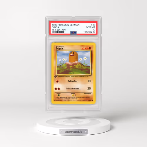 1999 Pokémon #47 Digda - 1st Edition (PSA 10 GEM MINT)