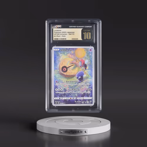 2022 VSTAR Universe #184/172 Lunatone - Art Rare Holo (CGC 10 PRISTINE)