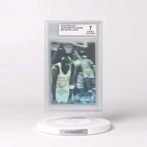 1991 Upper Deck Award Winner Hologram #AW1 Michael Jordan (BGS 7 NM)
