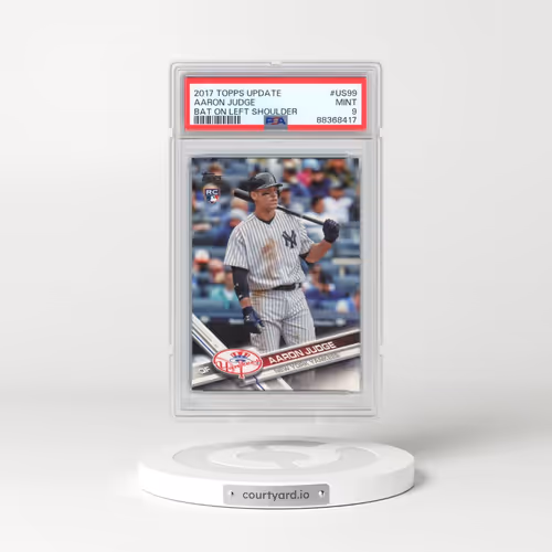 2017 Topps Update #US99 Aaron Judge - Bat on Left Shoulder (PSA 9 MINT)