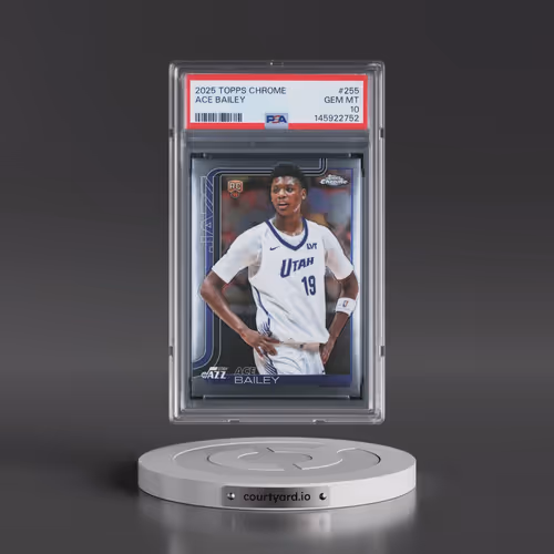 2025 Topps Chrome #255 Ace Bailey (PSA 10 GEM MINT)